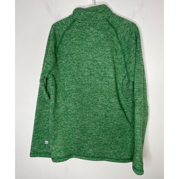 All In Motion Boys Green Half Zip Sweatshirt Size Medium 8/10 - Picture 2 of 12